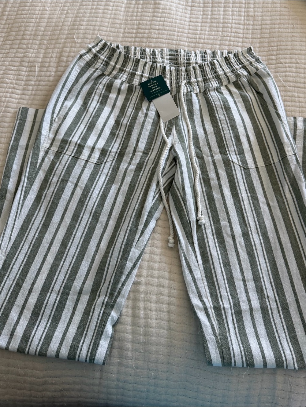 NWT LINEN PANTS